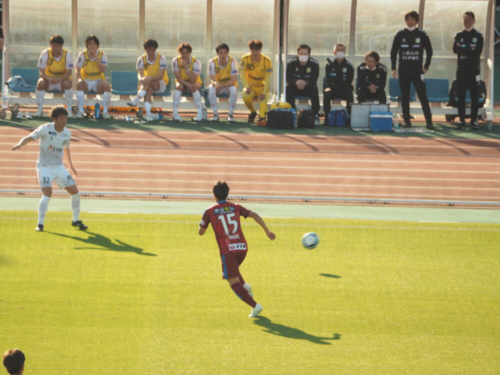 荒木遼太　FC琉球 vs ヴァンラーレ八戸