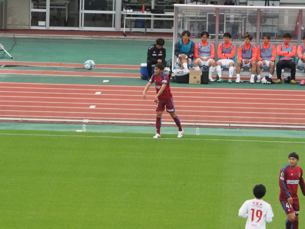 福村貴幸　FC琉球 vs 福島ユナイテッドFC