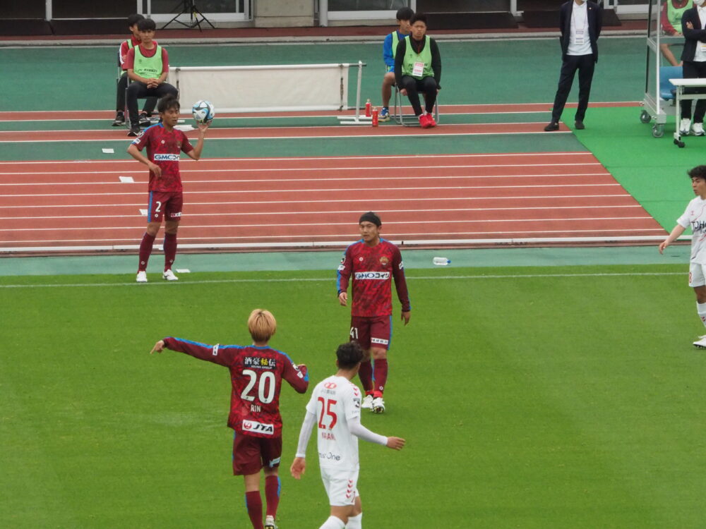 鍵山慶司　FC琉球 vs 福島ユナイテッドFC