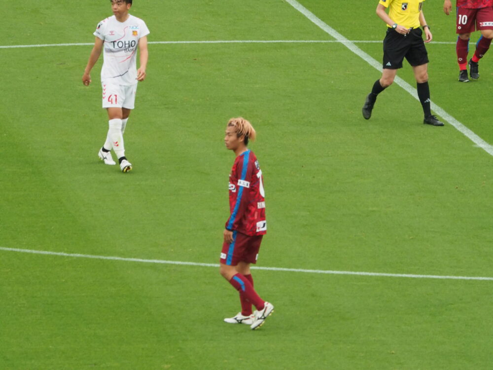 森田 凜　FC琉球 vs 福島ユナイテッドFC