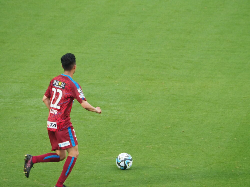 上原牧人　FC琉球 vs 福島ユナイテッドFC