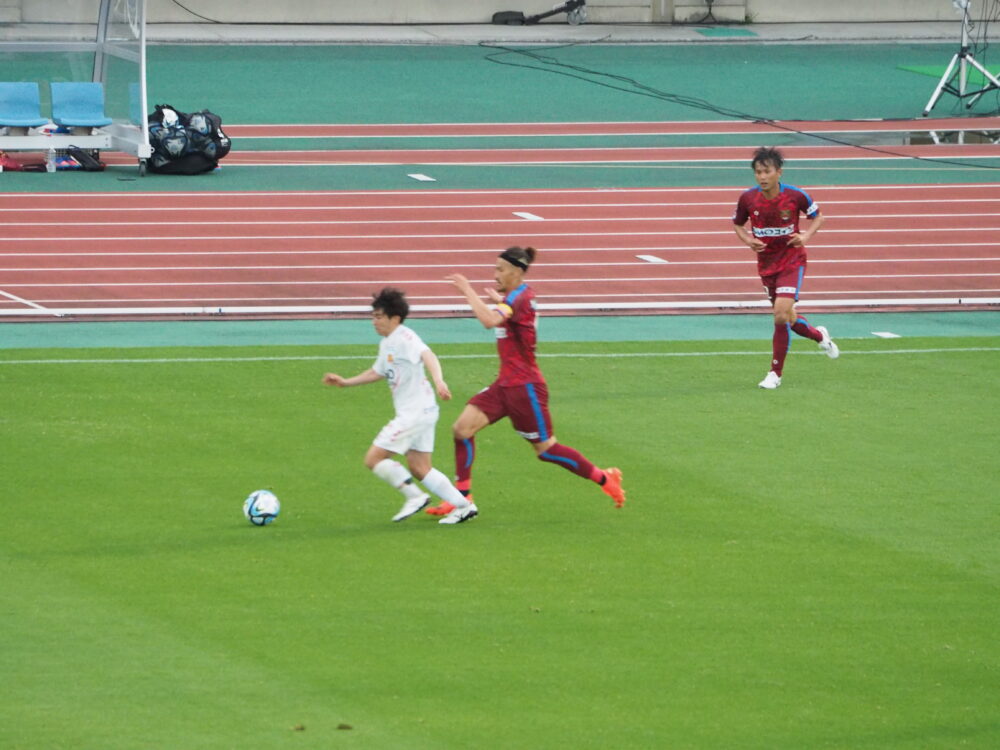 野田隆之介　FC琉球 vs 福島ユナイテッドFC