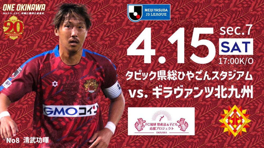 FC琉球 vs ギラヴァンツ北九州