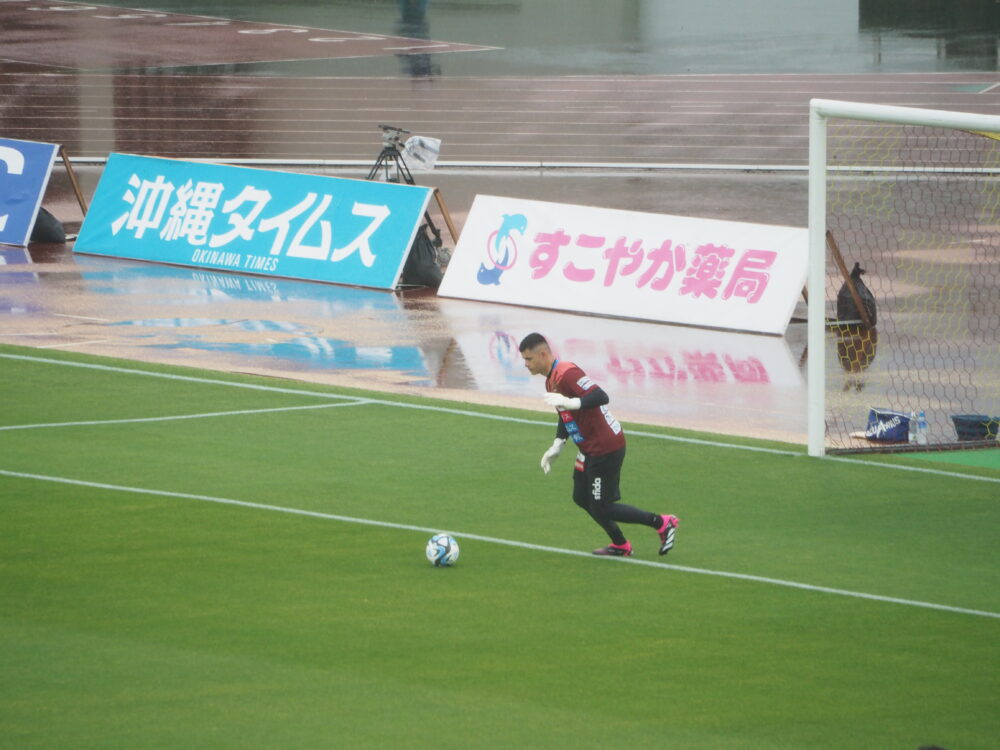 ダニー カルバハル　FC琉球 vs ギラヴァンツ北九州