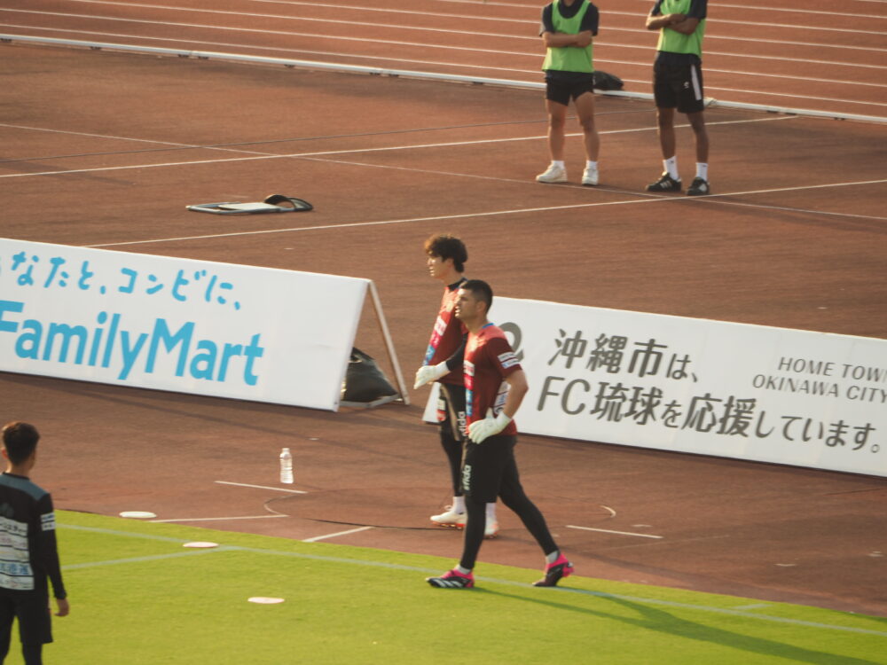 ダニー カルバハル　田口潤人　FC琉球 vs アスルクラロ沼津