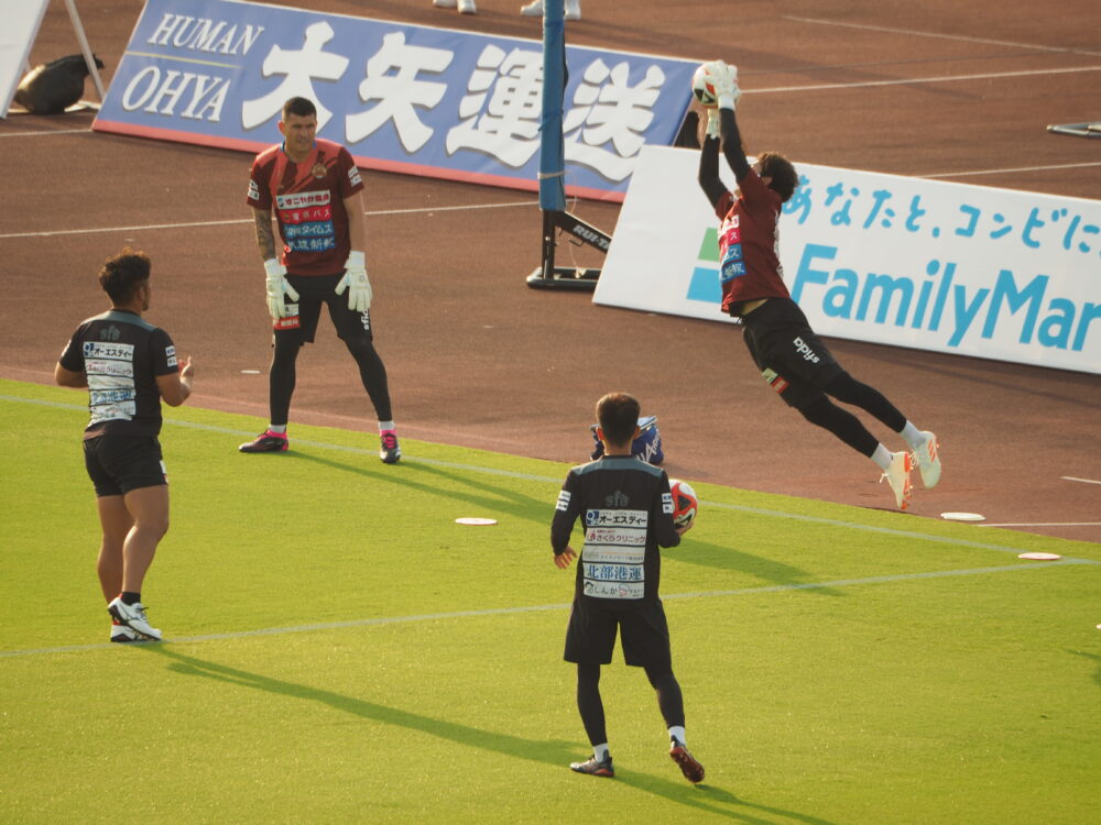 ダニー カルバハル　田口潤人　FC琉球 vs アスルクラロ沼津