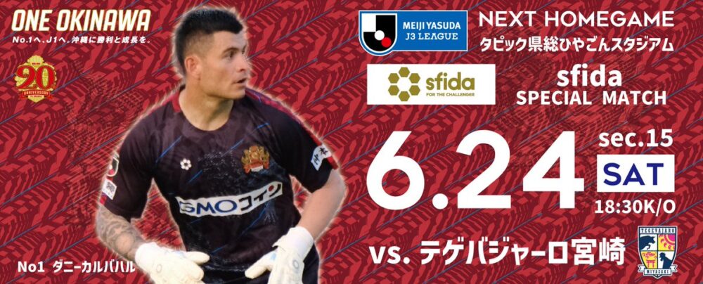 FC琉球 vs テゲバジャーロ宮崎